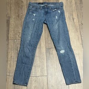 J. Crew Jeans Women's Size 30 Toothpick Skinny Leg Mid Rise Denim 5-Pocket